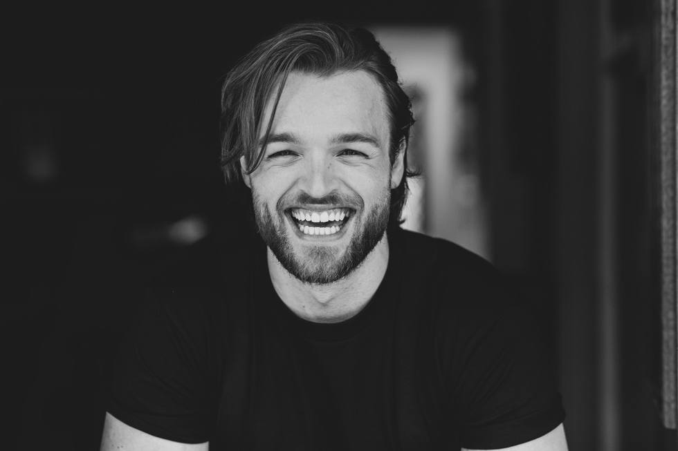 Haydan Hawkins, black and white