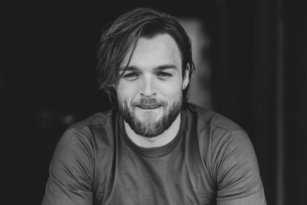 Haydan Hawkins, black and white
