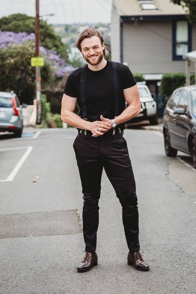 Haydan Hawkins, standing