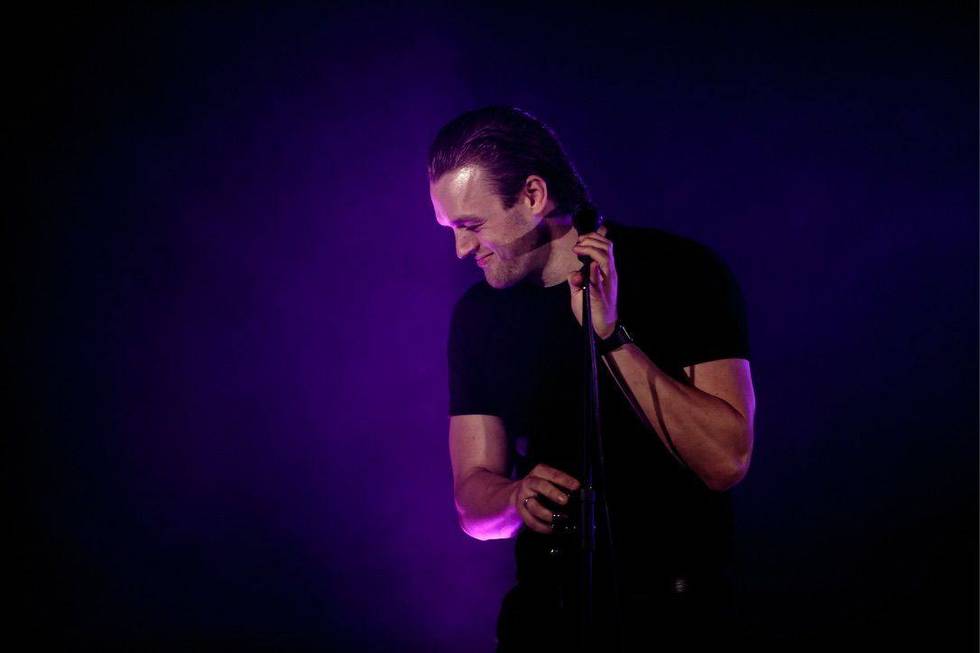 Singing live