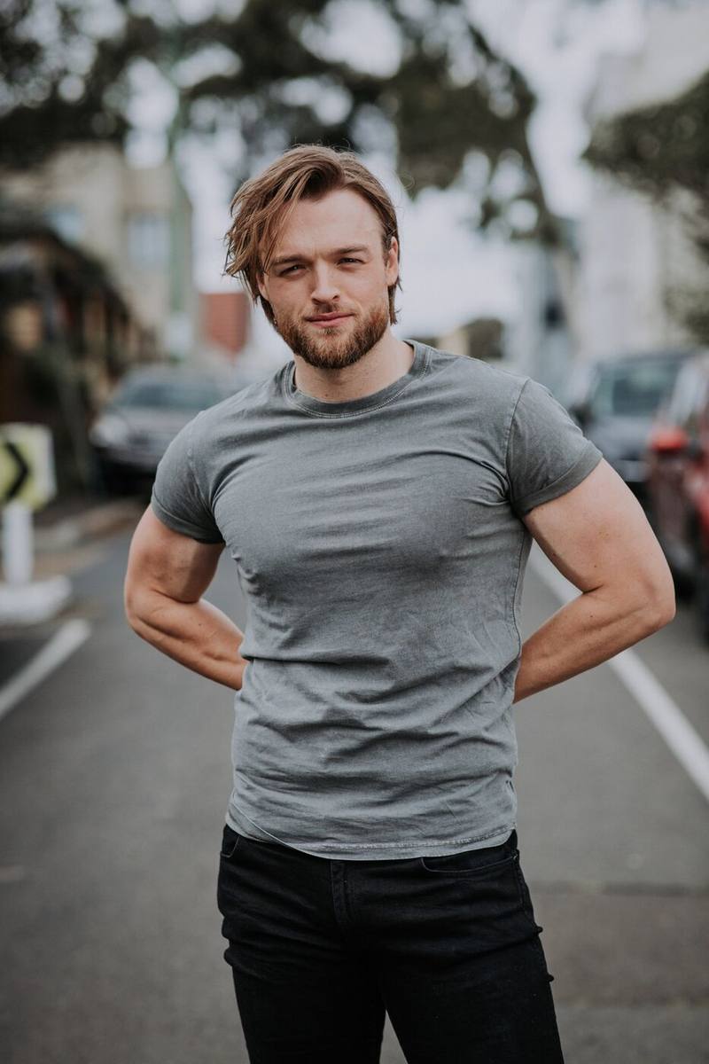 Haydan Hawkins outdoor portrait, street