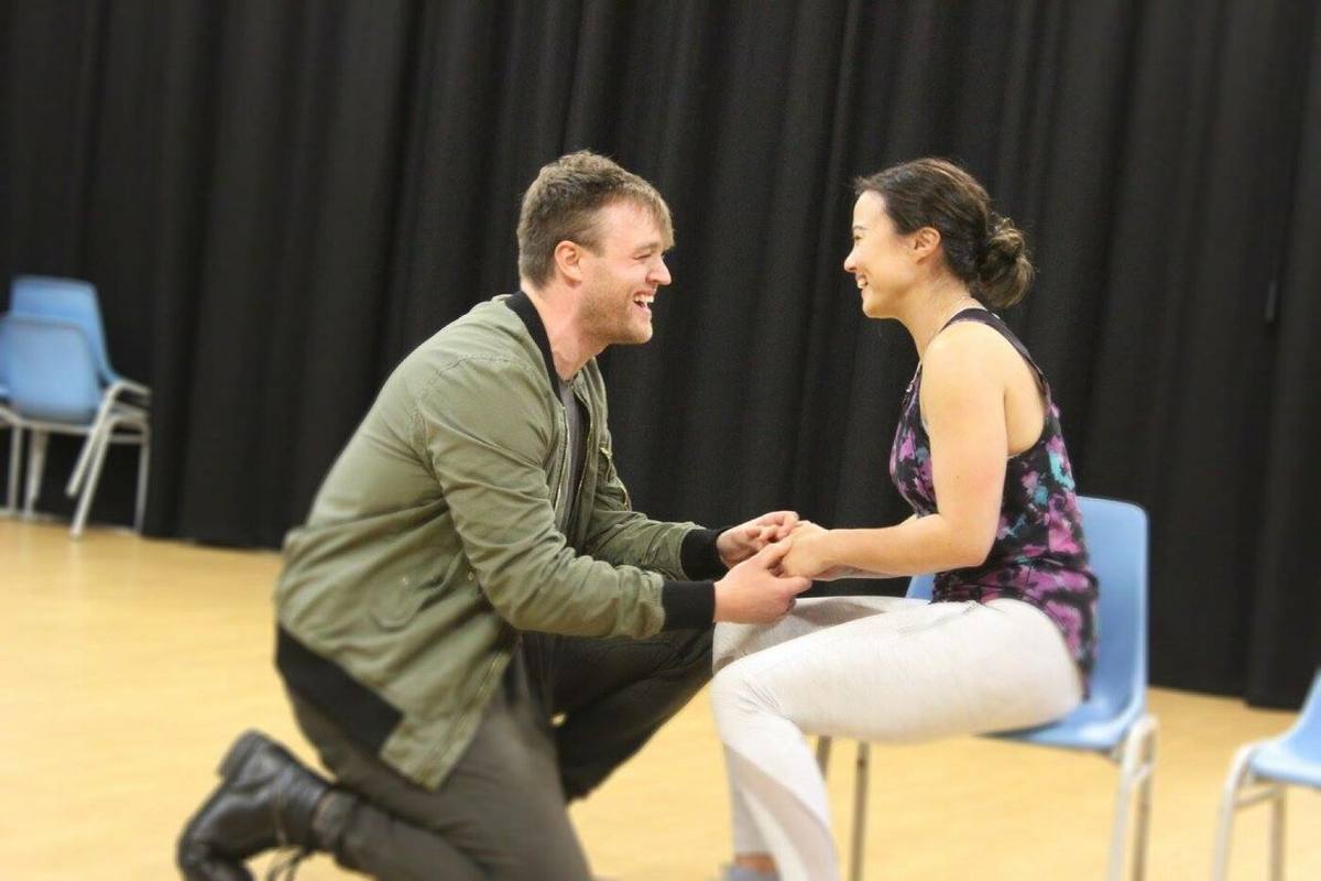 Miss Saigon rehearsal