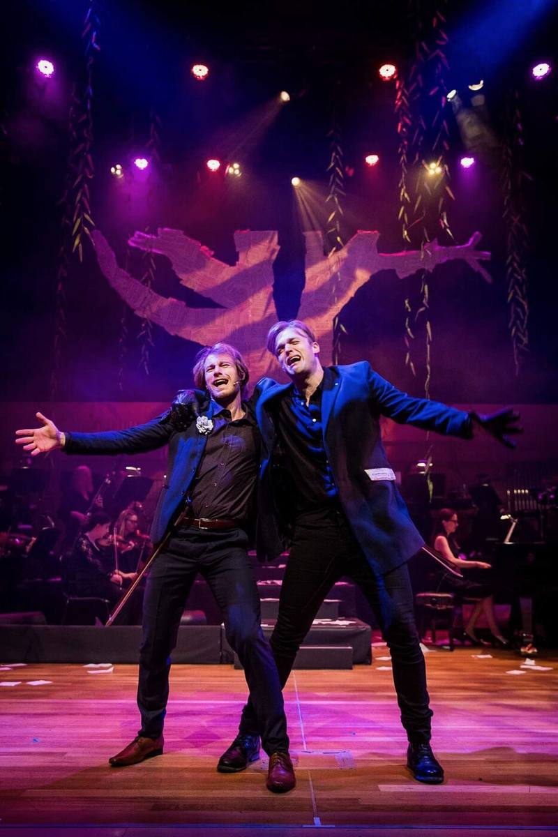 The Princes performing Agony, Into the Woods
