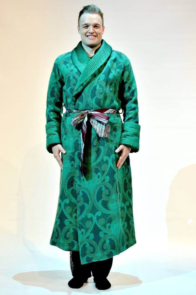 Tick costume, green robe