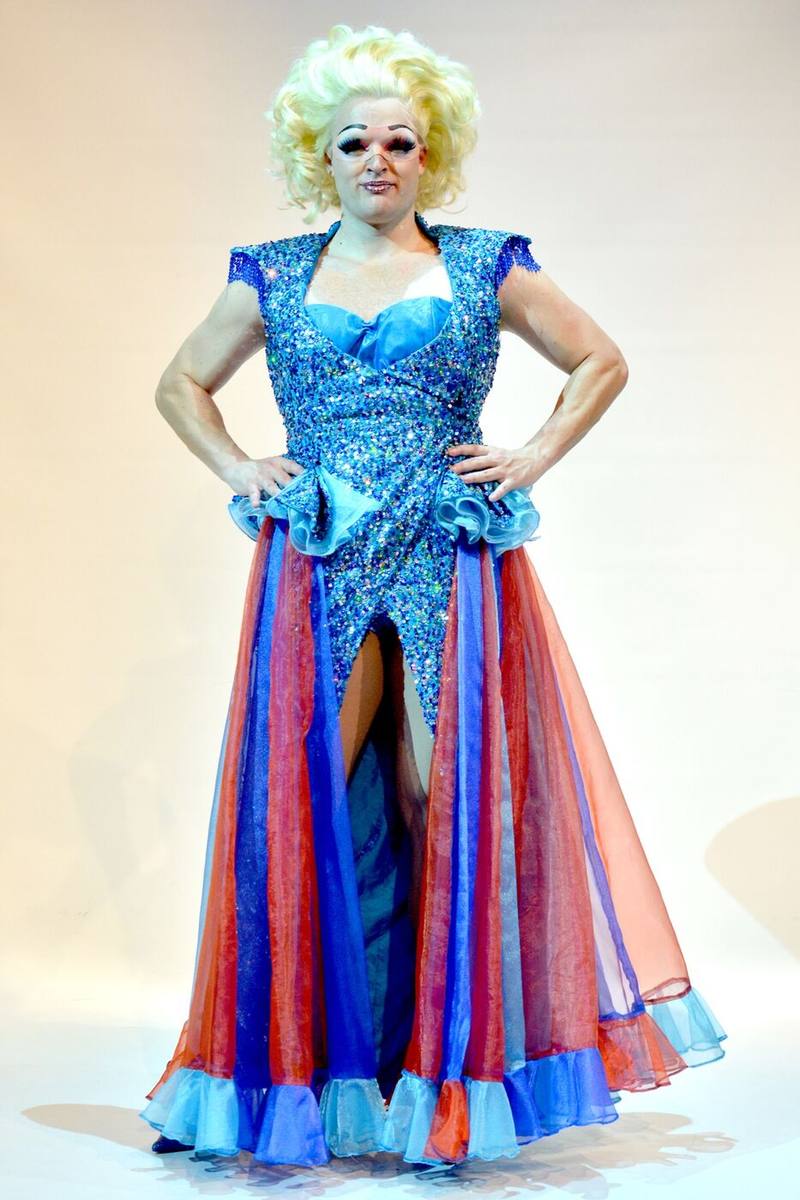 Tick costume, gown